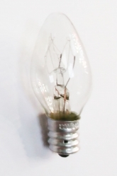 Лампа свеча для люстры импортного стандарта с маленьким цоколем Е12 220V 10W