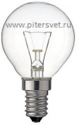 Лампа накаливания для сауны и бани 220V, 25W, Е14