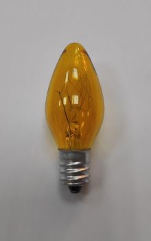 Лампа Е12 10W желтая