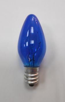 Лампа Е12 10W синяя
