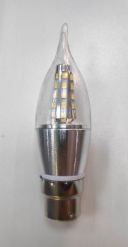 Лампа свеча B22d 7W 4000K 220V