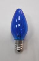 Лампа Е12 10W синяя