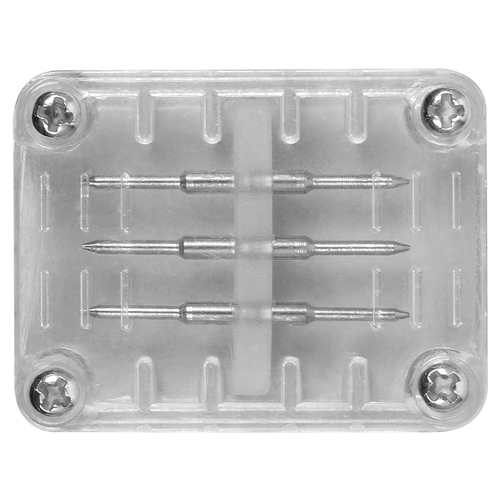 Соединитель для квадр. дюралайта LED-F3W, пластик (продажа упаковкой), LD126
