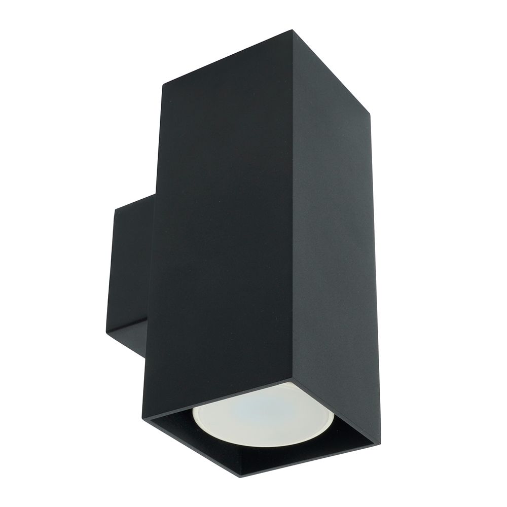 Светильник настенный  35W,  230V, 2*GU10,  чёрный ML1740
