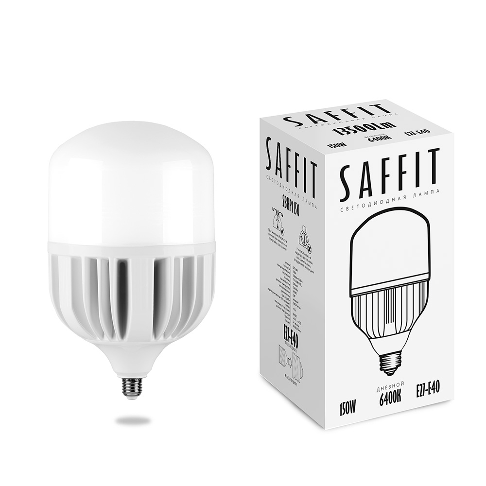 Лампа светодиодная SAFFIT SBHP1150 E27-E40 150W 6400K